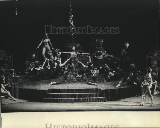 1984 Act III, Scene 3 (Walpurgis night) of Gounod's "Faust." - Historic Images