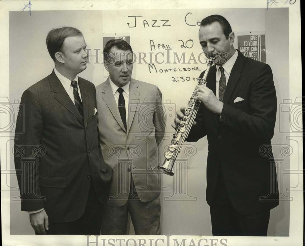 1969 Press Photo Jazz Musicians to Perform at Cancer Society Concert, New Orlean - Historic Images