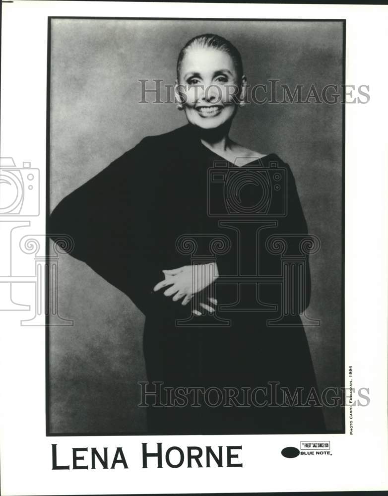 1994 Press Photo Singer, dancer, and actress Lena Horne. - Historic Images