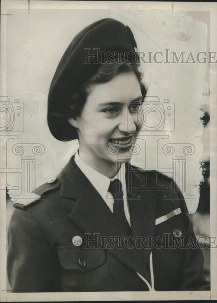 1950 England&#39;s Princess Margaret on Sea Rangers Inspection Tour-Historic Images