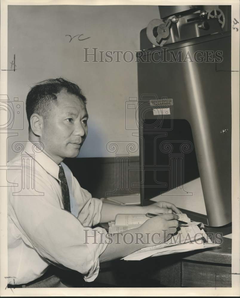 1954 Press Photo Dr. Ichiro Nishizaki - Historic Images