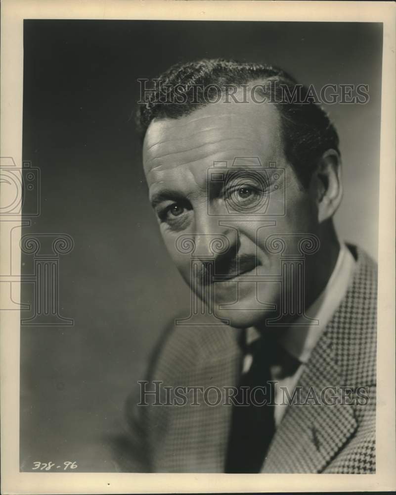 1955 Press Photo Actor David Niven. - Historic Images