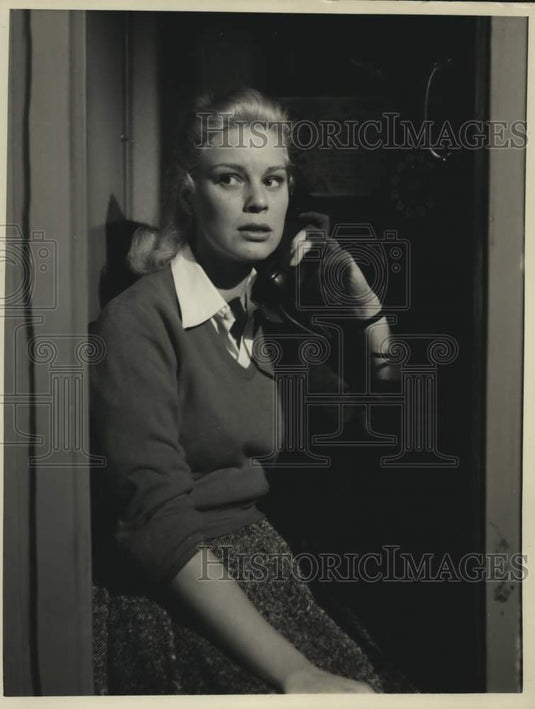 1956 Actress Betsy Palmer in "The Girl Who Saw too Much"-Historic Images