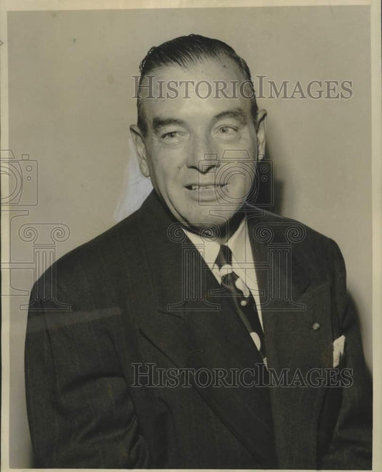 1959 Press Photo New Orleans Men's Camellia Club president is Thomas Mulroy. - Historic Images