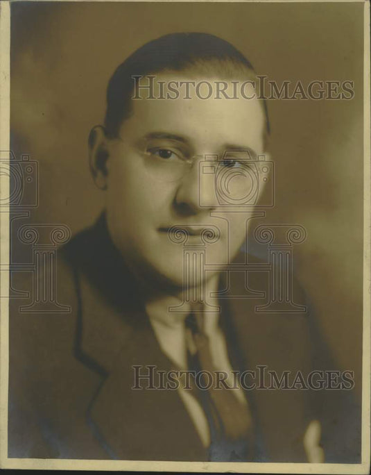 1942 Press Photo Rene Meric Named to Louisiana Savings Bank & Trust Board-Historic Images