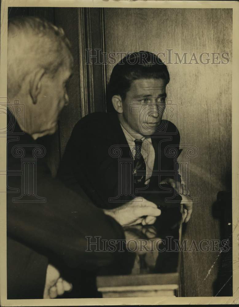 1937 Press Photo Jack O&#39;Day in New Orleans court. - Historic Images