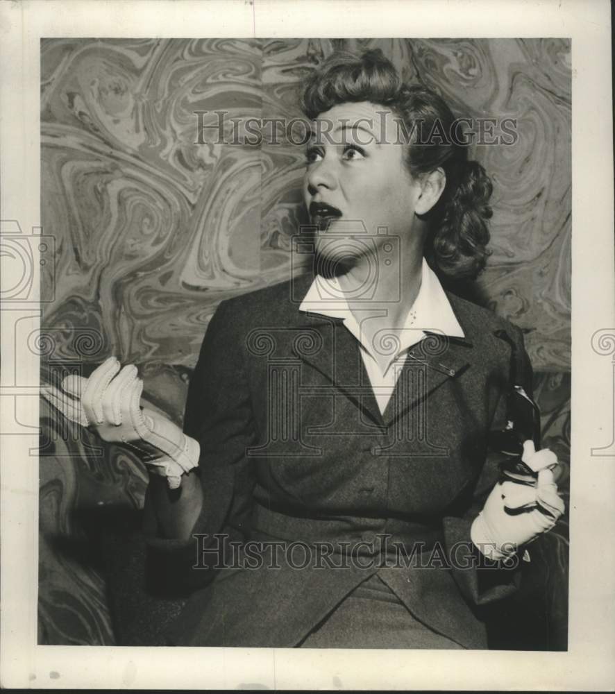 1952 Press Photo Actress Eve Arden - Historic Images