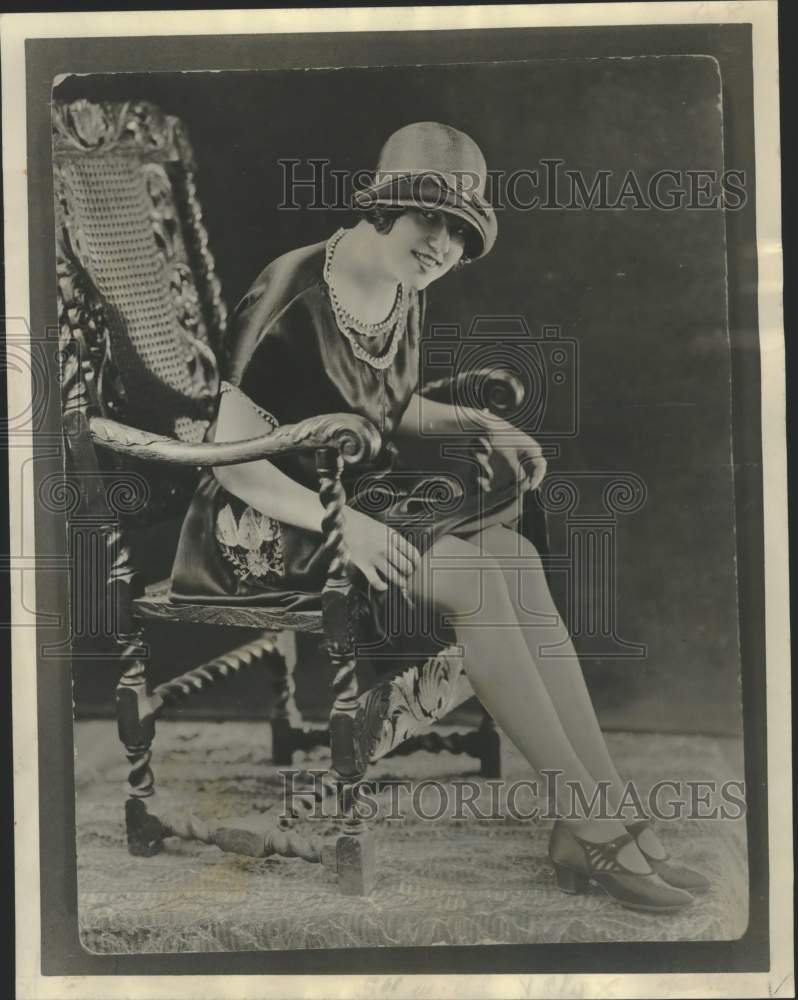 1974 Press Photo Ziegfeld Follies Performer Helen Nadell in 1920 - Historic Images