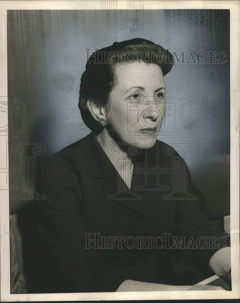 1956 Mrs. Henry Newman. - Historic Images