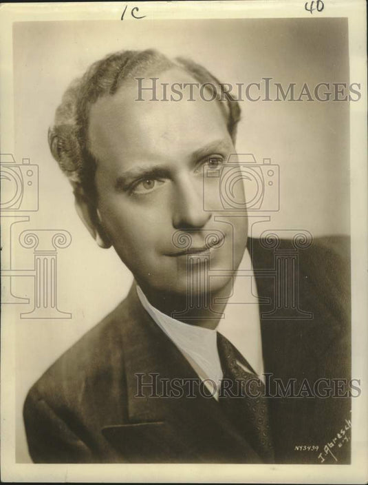 1948 Press Photo Edwin Steffe, baritone, will appear on NBC Network. - Historic Images