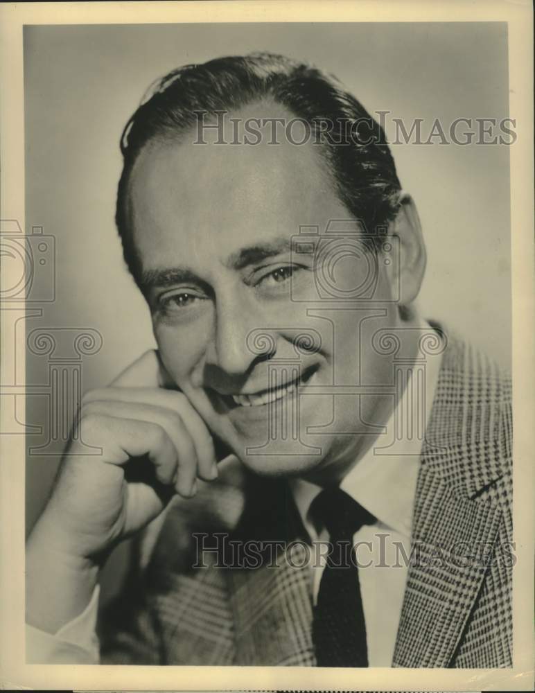 1961 Press Photo Louis Nye in &quot;The New Steve Allen Show&quot; on ABC television. - Historic Images