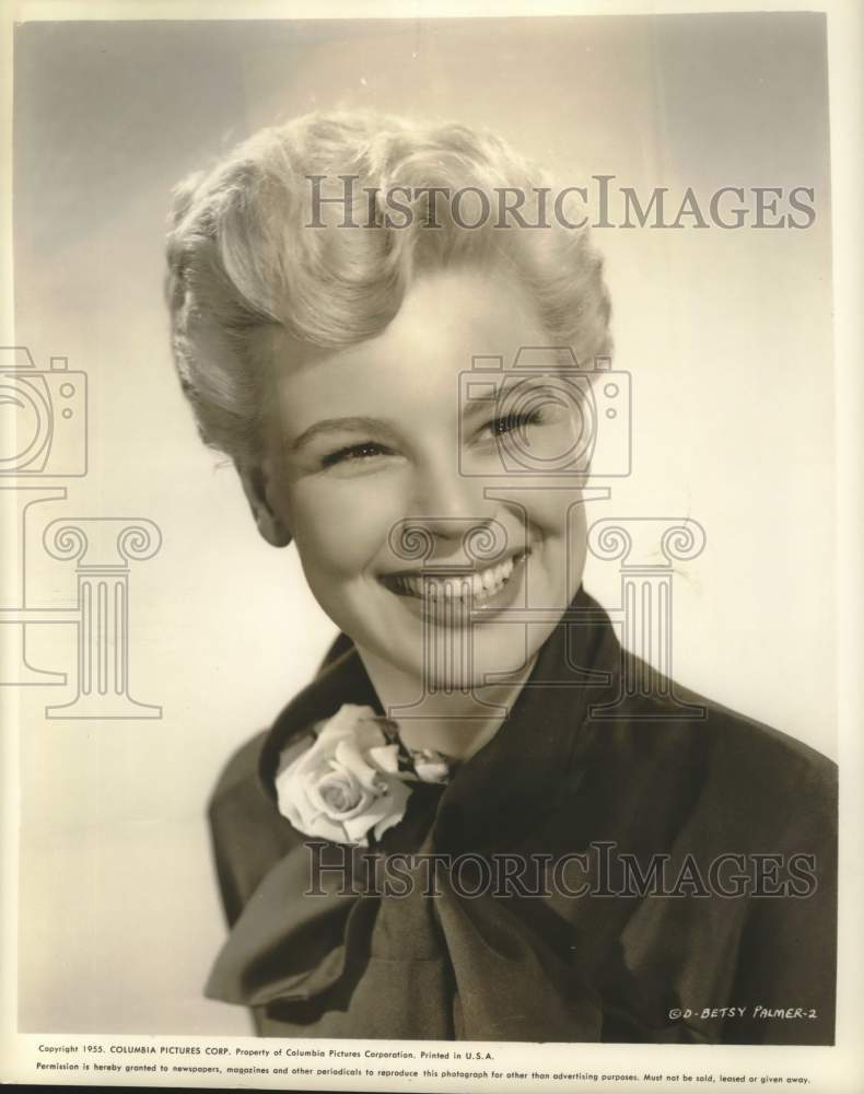 1955 Press Photo American & Broadway actress Betsy Palmer - Historic Images