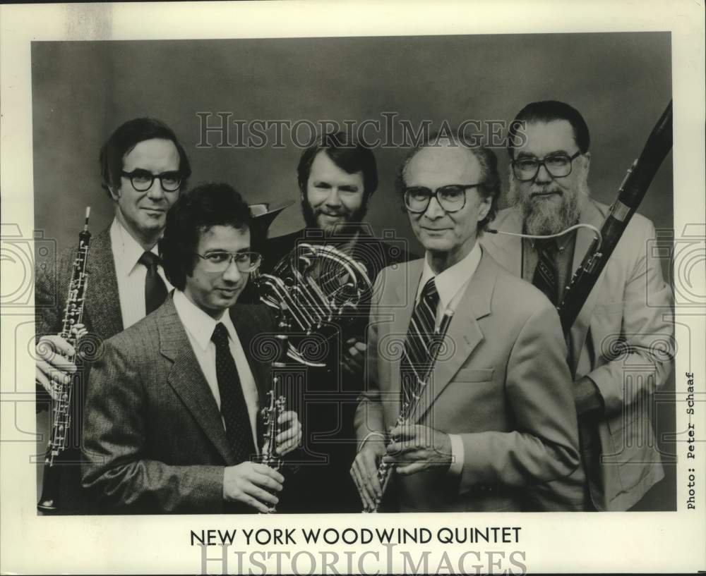 Press Photo The New York Woodwind Quintet - Historic Images