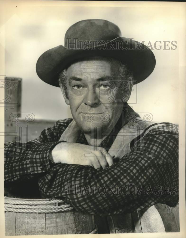 1961 "Wagon Train" Star John McIntire - Historic Images