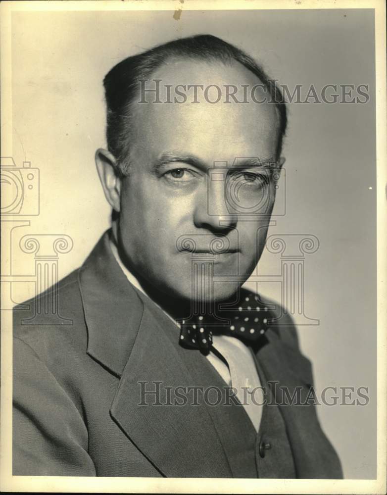 1951 NBC United Nations Correspondent Leon Pearson-Historic Images