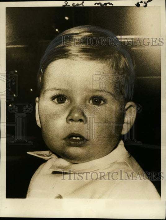 1962 Viscount Lindley, Son of England's Princess Margaret-Historic Images