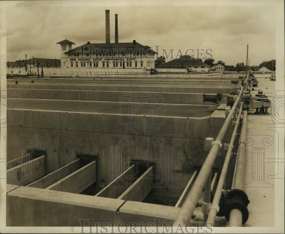 1950 Press Photo New Orleans Sewerage & Water Board's Purification Plant. - Historic Images