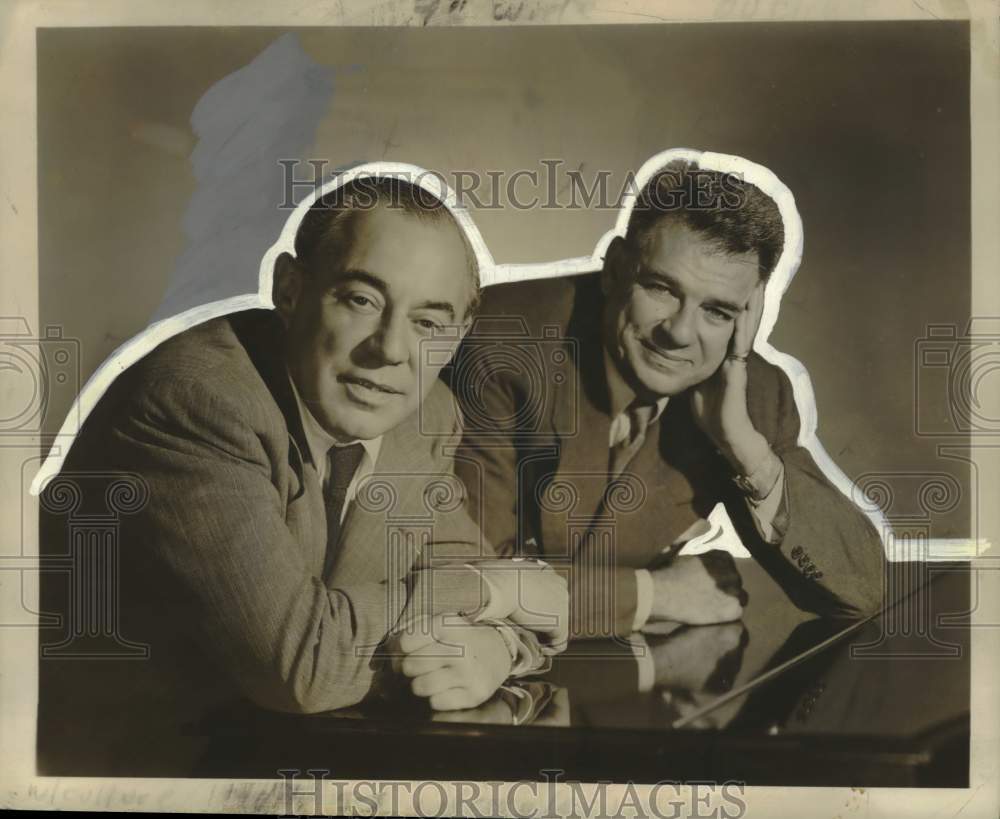 1954 Press Photo Stars of &quot;General Foods Presents Rodgers &amp; Hammerstein&quot; - Historic Images