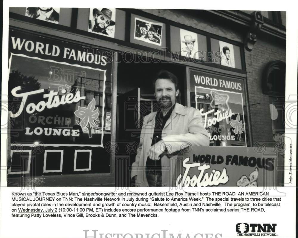 1997 Press Photo Lee Roy Parnell hosts &quot;The Road: An American Musical Journey&quot;- Historic Images