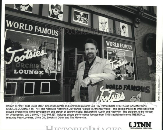 1997 Press Photo Lee Roy Parnell hosts "The Road: An American Musical Journey"- Historic Images