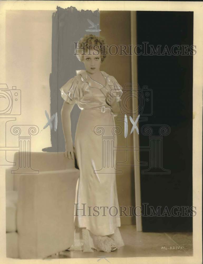 1932 Press Photo Actress Margaret Perry in &quot;New Morals for Old&quot; - nox44779- Historic Images