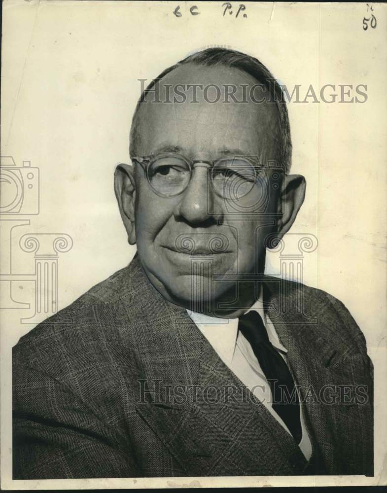 1950 Press Photo &quot;The Times-Picayune&quot; Publisher Mr. L.K. Nicholson - Historic Images