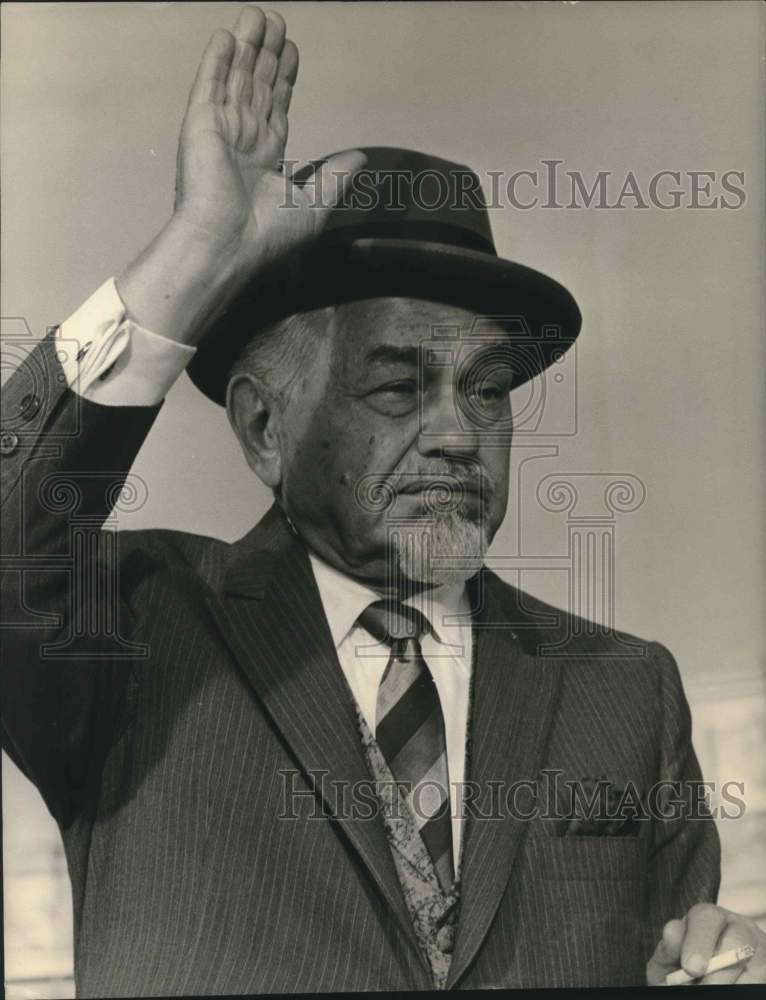 1967 Press Photo Actor Edward G. Robinson of "The Biggest Bundle of Them All" - Historic Images