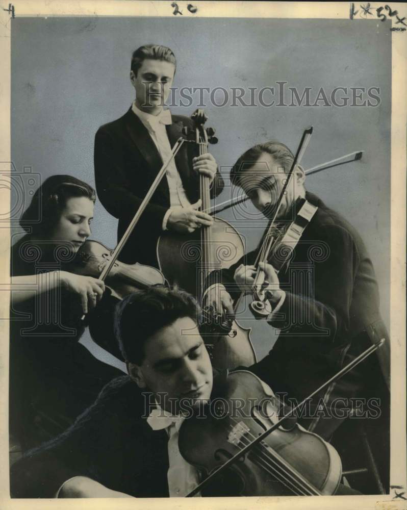 1959 Press Photo The Quarteto Italiano - Historic Images