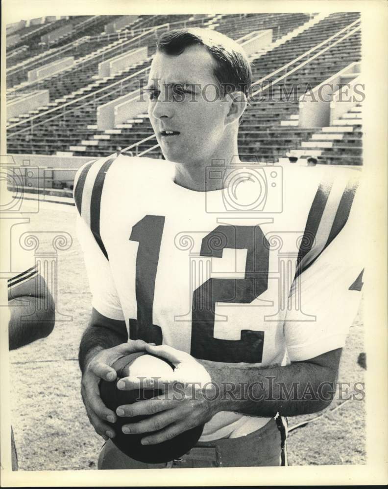 1980 Press Photo Baton Rouge Attorney Pat Screen, Former College Footballer - Historic Images