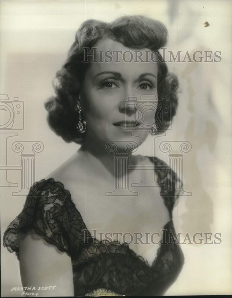 1955 Press Photo "The Desperate Hours" Star Actor Martha Scott - Historic Images