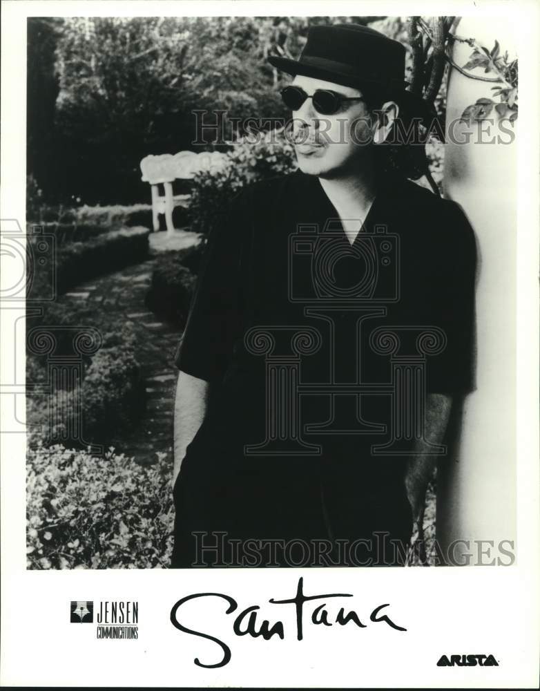 2000 Press Photo Singer-musician Carlos Santana - Historic Images