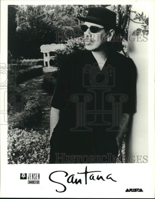 2000 Press Photo Singer-musician Carlos Santana - Historic Images