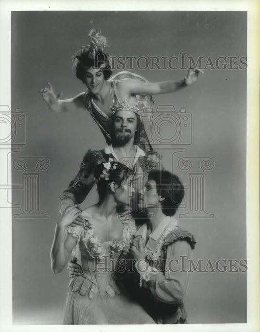 1984 Press Photo San Francisco Ballet performs "The Tempest" in San Francisco. - Historic Images