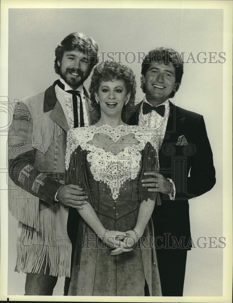 1986 Press Photo Hosts of &quot;The 21st Annual Academy of Country Music Awards&quot; - Historic Images