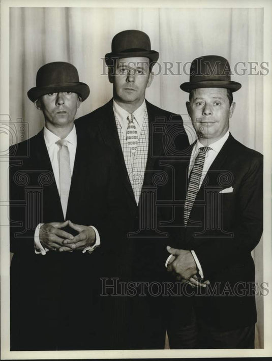 1962 Press Photo Harry, Herbert & Sylvester Wiere star in "Oh, Those Bells!" - Historic Images
