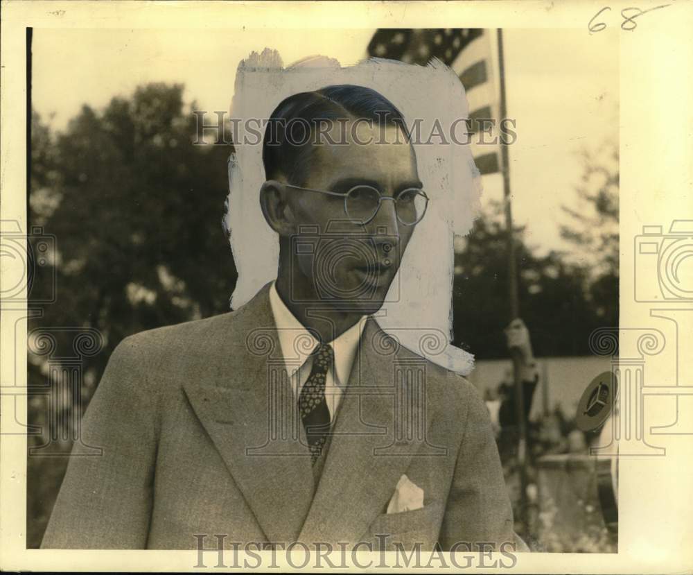 1938 Press Photo Representative Leonard Spinks of Tangipahoa, Louisiana- Historic Images