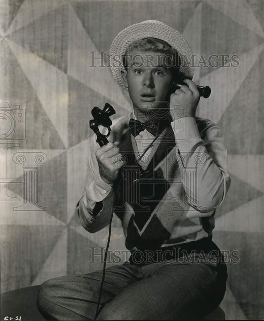1961 Press Photo Actor Gary Vinson of "The Roaring 20's" TV Show - nox55354 - Historic Images