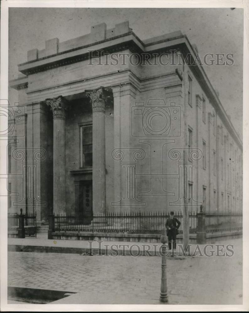 1957 Press Photo Tulane University&#39;s first academic department building in NO - Historic Images