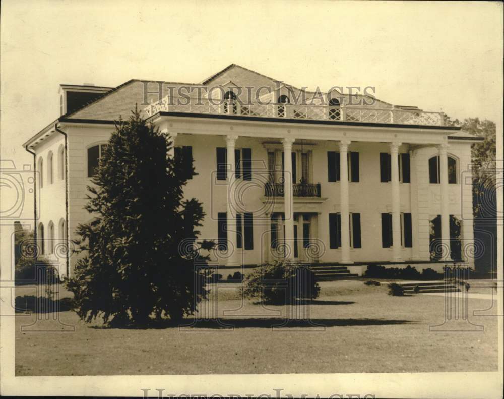 1939 Press Photo New Orleans-Area Mansion - nox64035- Historic Images