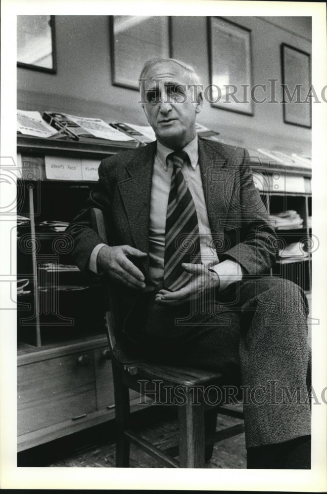 1980 Press Photo Ben Bagdikian to speak at 61st Annual Oregon Press Conference - Historic Images