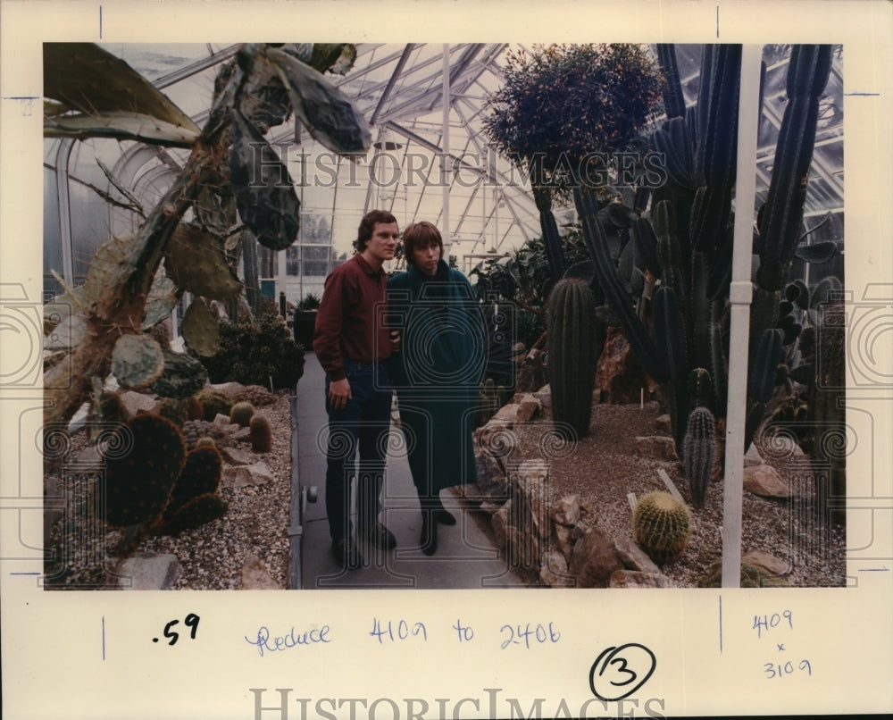 1989 Press Photo Elena Akhmilovskaya &amp; Donaldson at The Conservatory Seattle - Historic Images