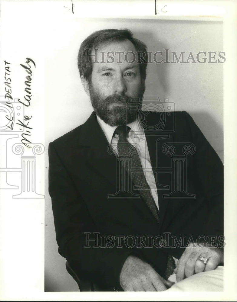 1987 Press Photo Mike Cannady - ora13087 - Historic Images