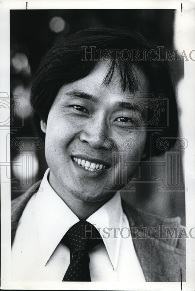 1976 Press Photo Joe Cheung Architect and Restaurant Manager. - ora21487 - Historic Images