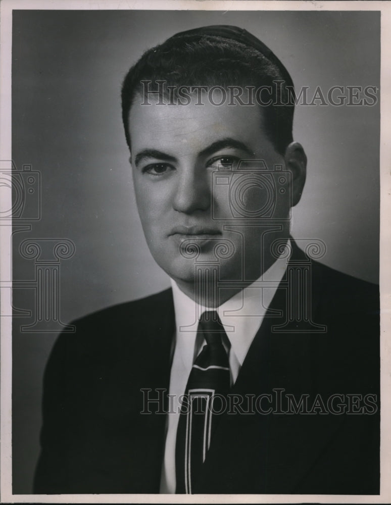 1950 Press Photo Rabbi James I. Gordon of Congregation Sharrie Torah - ora27611 - Historic Images