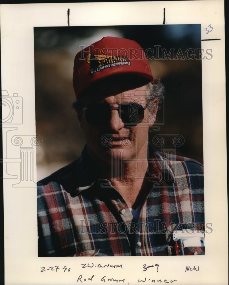 1996 Press Photo Rod Grimm of Grimm Fuel Company Incorporated - ora28584 - Historic Images