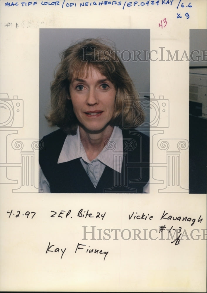 1997 Press Photo Kay Finney - ora29877 - Historic Images