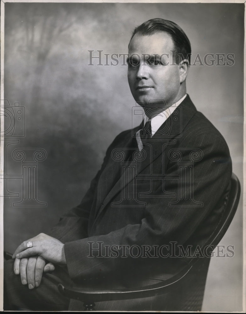 1948 Press Photo Principal and Assistant Superintendent John S. Griffith - Historic Images
