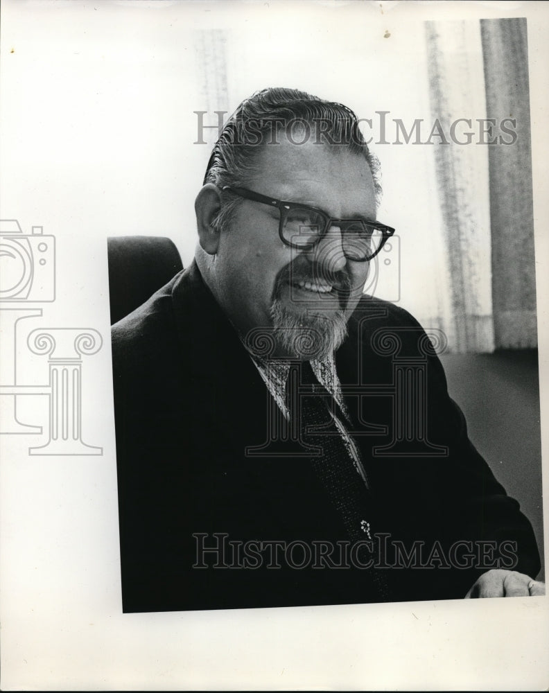 1973 Press Photo Paul Helton, City Manager of Milwaukee - ora34739 - Historic Images