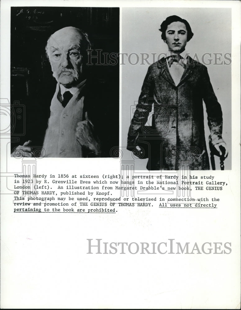 1976 Press Photo The Genius of Thomas Hardy - ora40748 - Historic Images