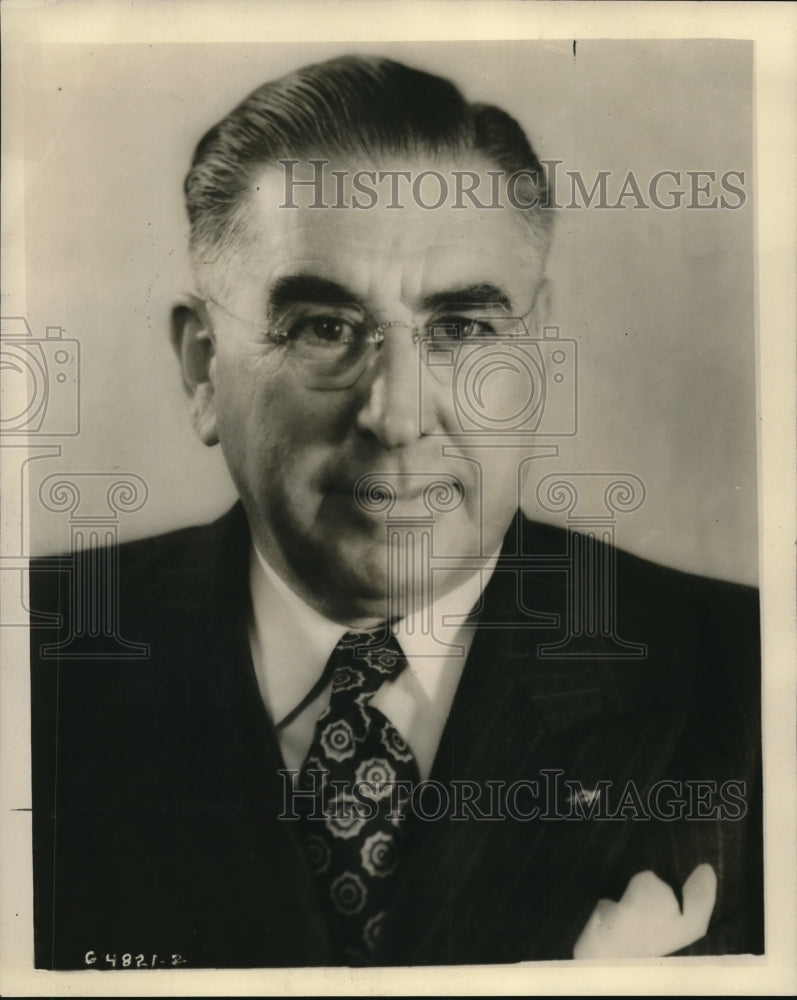 1948 Press Photo EA Jacquemart, Zone Manager, Hudson Sales Corporation, Portland - Historic Images